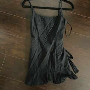 Princess Polly Love Lane Black Mini Dress